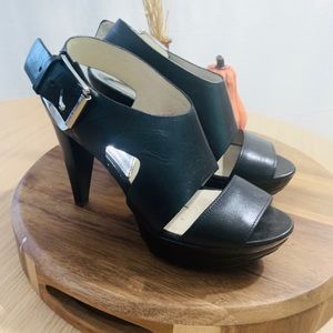 Michael Kors | Carla Leather Platform Heels